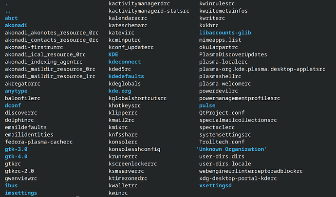 VM .config