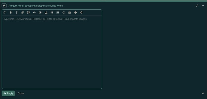 Foren Editor