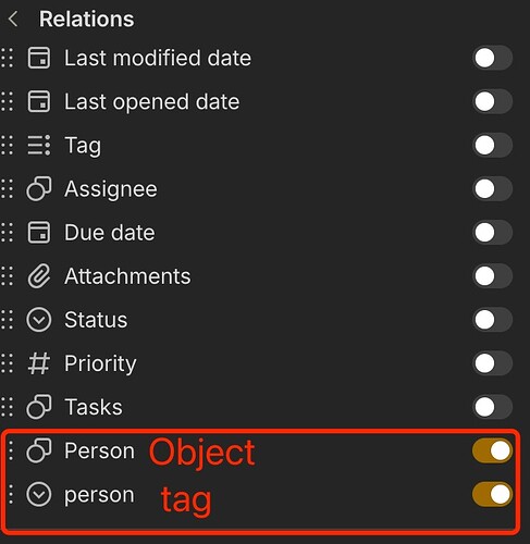 byTag and by Object