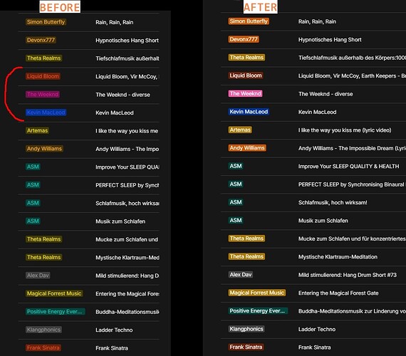 Better Tag colors