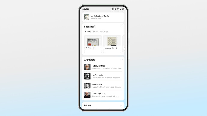 New Gallery Widget for Main Screen