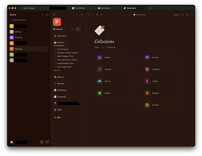 warm dark mode