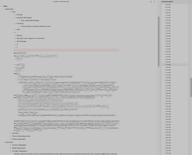1 Okay, so start here, overview, this is how it's indented, very many indentations and very large, bulk, I always move things around. Anyway, down there, content in youtube is still there, the blurred part is just plain text, no toggle..png