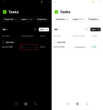 text issue