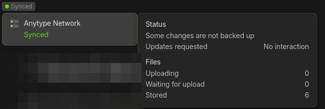 Add sync status indication and info - Any Requests? - Anytype Community